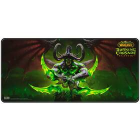 Podložka pod klávesnici a myš FSH World of WarCraft Burning Crusade: Illidan XL zelená

