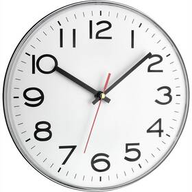 Nástěnné hodiny TFA 60.3017 stříbrné

