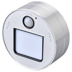Zásuvkový modul Viking LED světlo, pohybový senzor stříbrný

