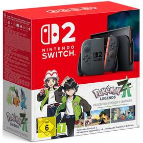 Herní konzole Nintendo Switch 2 + Pokémon Legends: Z-A černá

