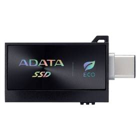 SSD externí ADATA SC730 512GB, USB-C/A, USB 3.2 Gen2 černý

