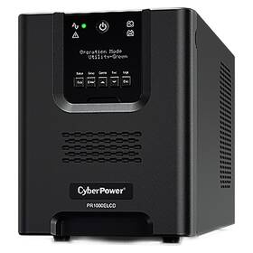 Záložní zdroj CyberPower Professional Tower LCD 1000VA/900W černý

