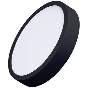 Stropní svítidlo Solight CCT, přisazené, 24 W, 1800 lm, kulaté černé

