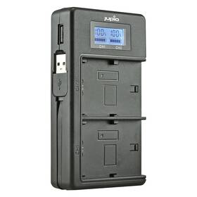 Nabíječka Jupio NP-FM50/F550/F750/F970 Duo (Sony) černá


