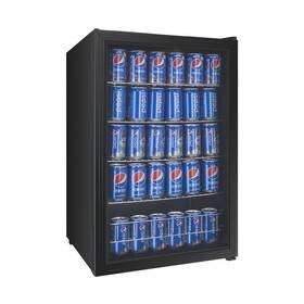 Chladicí vitrína Guzzanti GZ 117B černá

