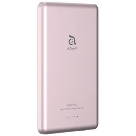 Powerbanka ADAM Elements GRAVITY C5 5000 mAh růžová

