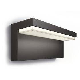 Nástěnné svítidlo Philips Bustan, 2700 K antracitové


