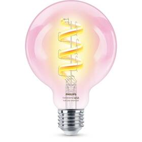 Chytrá žárovka Philips Smart LED G95, 6,3 W, E27, RGB 

