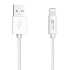 Kabel WG USB/Lightning, MFi, 2 m bílý

