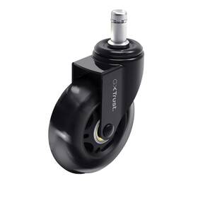 Kolečka Trust GXT702 Gel Chair Wheels černá

