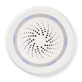 Siréna Nedis WIFISI10CWT, Wi-Fi, alarm, vyzvánění, 85 dB 


