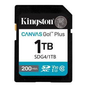 Paměťová karta Kingston SDXC 1TB U3 UHS-I  (200R/160W) 

