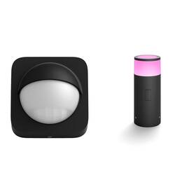 Venkovní svítidlo Philips Calla White and Color Ambiance, bez zdroje - černé + Detektor pohybu Outdoor (8719514342262) černé 

