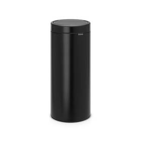 Odpadkový koš Brabantia Touch Bin New 30 l, matt black černý

