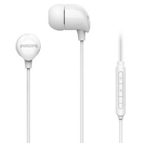 Sluchátka Philips TAE2146WT, USB-C bílá

