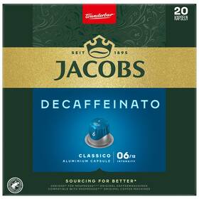 Kapsle pro espressa Jacobs Decaffeinato (20 ks) 
