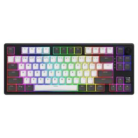 Klávesnice HATOR Skyfall 80 PRO Wireless, US layout černá/bílá

