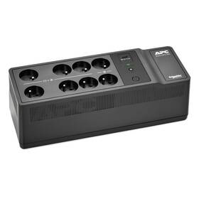 Záložní zdroj APC 500VA 8 French outlets černý

