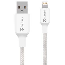 Kabel Tactical Stitch Thread USB-A/Lightning 1m bílý

