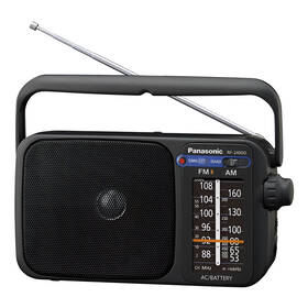 Radiopřijímač Panasonic RF-2400DEG-K černý

