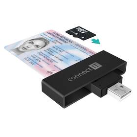 Čtečka eObčanek Connect IT CFF-3000-BK černá

