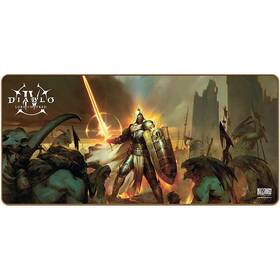 Podložka pod klávesnici a myš FSH Diablo IV: Lord of Hatred - Paladin Mousepad, XL šedá

