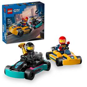 Stavebnice LEGO® City 60400 Motokáry s řidiči 

