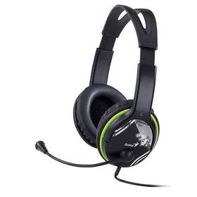 Headset Genius HS-400A černý/zelený

