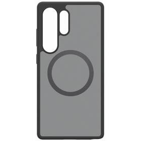 Kryt na mobil Samsung Capella Magnet na Galaxy S25 Ultra černý/průhledný

