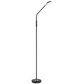 Stojací lampa GLOBO SILVIO černá

