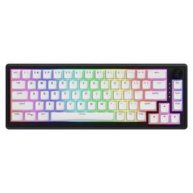 Klávesnice HATOR Skyfall 65 Wireless, US layout černá/bílá

