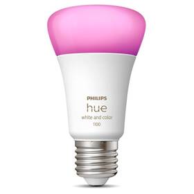 Chytrá žárovka Philips Bluetooth, 9W, E27, White and Color Ambiance 

