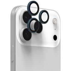 Ochranné sklo čočky fotoaparátu ZAGG InvisibleShield Premium GL (CameraRings) na Apple iPhone 17 Pro/17 Pro Max/16 Pro/16 Pro Max/15 Pro/15 Pro Max modré

