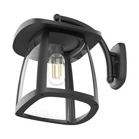 Nástěnné svítidlo Viking VSR10W, solární černé

