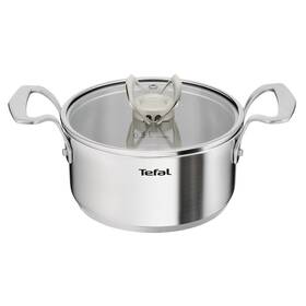 Hrnec s poklicí Tefal E5294304, 18 cm nerez

