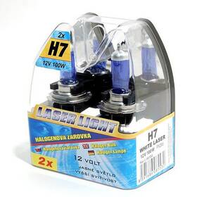 Autožárovka Compass 12 V H7 100W WHITE LASER (2 ks) 

