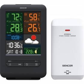Meteorologická stanice Sencor SWS 7300 černá

