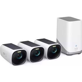 IP kamera Anker eufy S330 4K (3 ks + HomeBase 3) bílý

