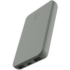 Powerbanka GP B+ Series, 12W 5000 mAh šedá/zelená

