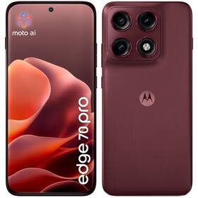 Mobilní telefon Motorola Edge 70 Pro 5G 12 GB / 512 GB červený

