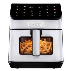 Fritéza horkovzdušná Tesla DualHeat QD65 XXL černá/nerez

