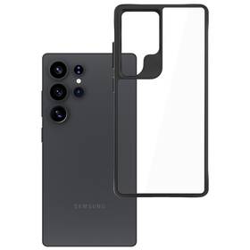 Kryt na mobil 3mk Satin Armor Case+ na Samsung Galaxy S25 Ultra černý/průhledný


