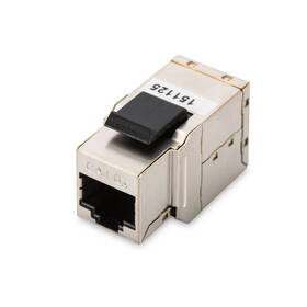Spojka Digitus RJ45 / RJ45, stíněná kov/plast

