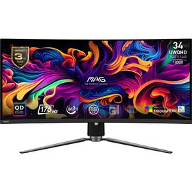 Herní monitor MSI MAG 341CQP QD-OLED černý

