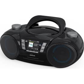 Radiopřijímač DAB+/CD Sencor SPT 6510DB černá

