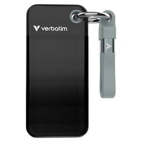 SSD externí Verbatim Pocket SSD 256GB černý/šedý

