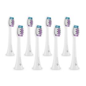 Náhradní hlavice TrueLife SonicBrush Clean-series heads Sensitive white 8 pack bílá

