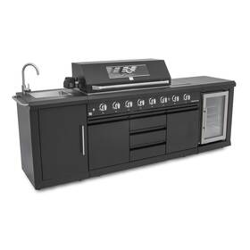 Zahradní kuchyně G21 Arkansas GAH-BBQKCH-ARKBL černý

