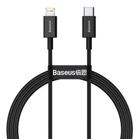Kabel Baseus Superior Series USB-C/Lightning 20W 1m černý

