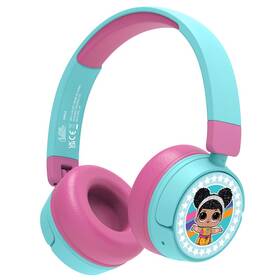 Sluchátka OTL Technologies L.O.L. Surprise! Wireless tyrkysová

